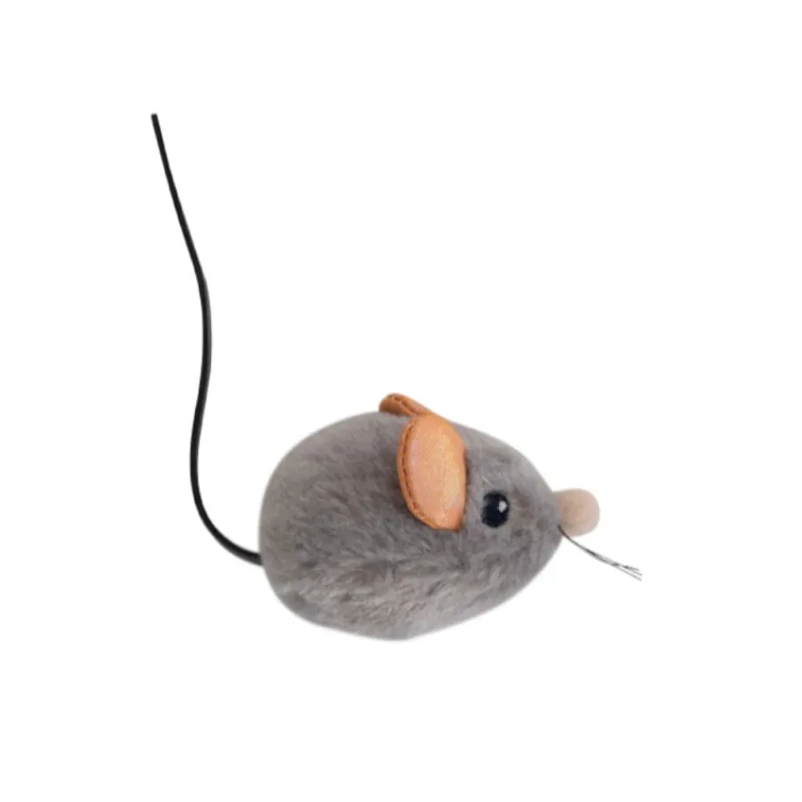 Catstages Squeaky Squeaky Gris Ratón de Juguete con Catnip para gatos Sale