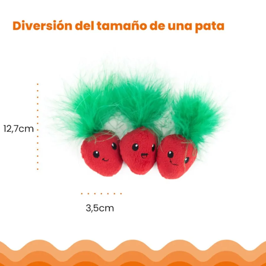 Catstages Strawbabies Peluche de Fresitas para gatos Outlet