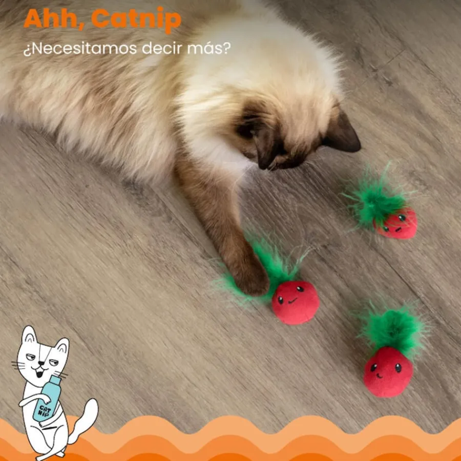 Catstages Strawbabies Peluche de Fresitas para gatos Outlet