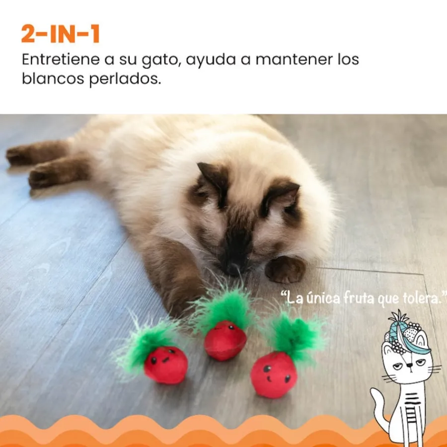 Catstages Strawbabies Peluche de Fresitas para gatos Outlet