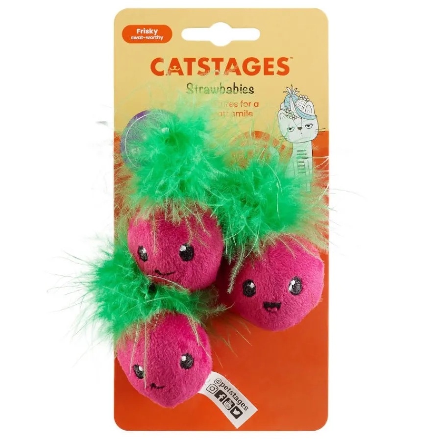 Catstages Strawbabies Peluche de Fresitas para gatos Outlet