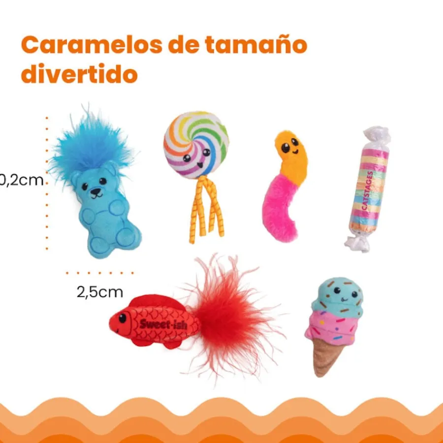 Catstages Sweet Treats Peluches Surtidos para gatos