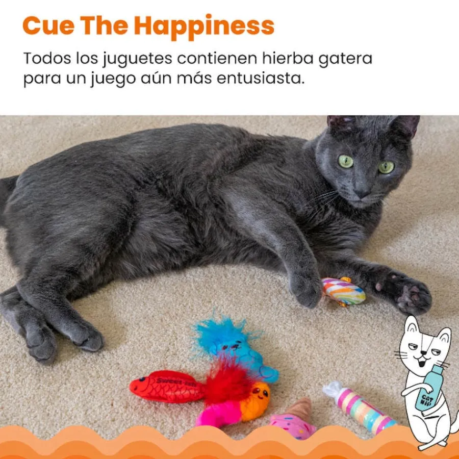 Catstages Sweet Treats Peluches Surtidos para gatos