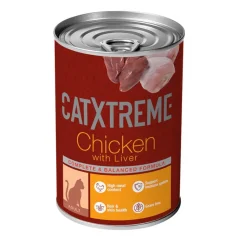 Catxtreme Pollo con Hígado en paté lata para gatos Clearance