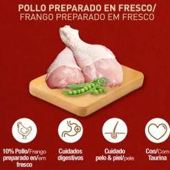 Catxtreme Senior Sterilised Pollo y Guisantes pienso para gatos New