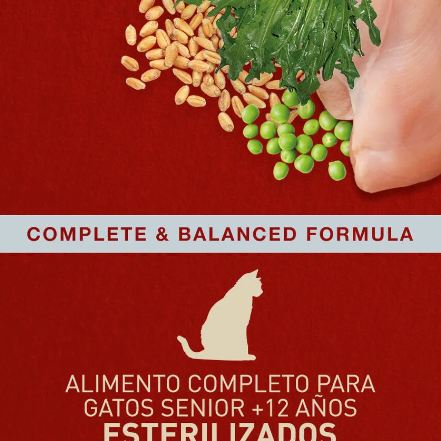Catxtreme Senior Sterilised Pollo y Guisantes pienso para gatos New