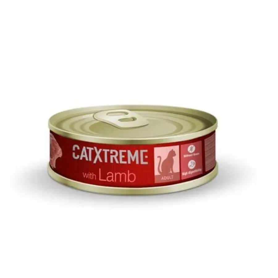 Catxtreme Sterilised Cordero en paté lata para gatos Discount