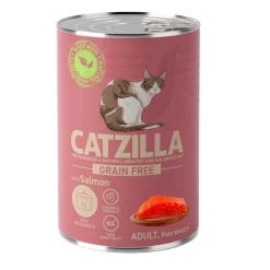 Catzilla Adult Grain Free Salmón en Paté lata para gatos Discount