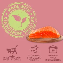 Catzilla Adult Grain Free Salmón en Paté lata para gatos Discount