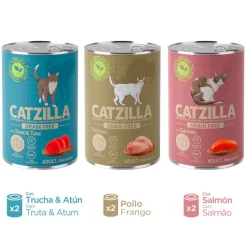 Catzilla Adult Grain Paté latas para gatos Discount