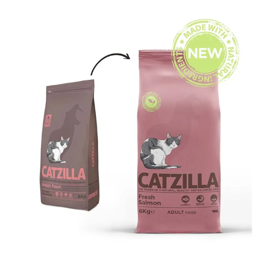 Catzilla Adult Salmón pienso para gatos New