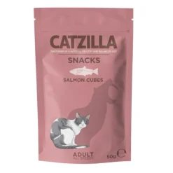 Catzilla Dados Piccolinis de Salmón para gatos Clearance