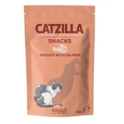Catzilla Galletas Piccolinis de Salmón y Catnip para gatos Discount