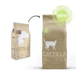 Catzilla Grain Free Fresh Pollo pienso para gatos Hot