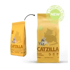 Catzilla Kitten Pollo pienso para gatos