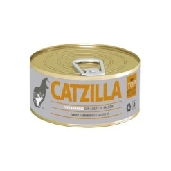Catzilla pavo y gambas lata para gatos Online