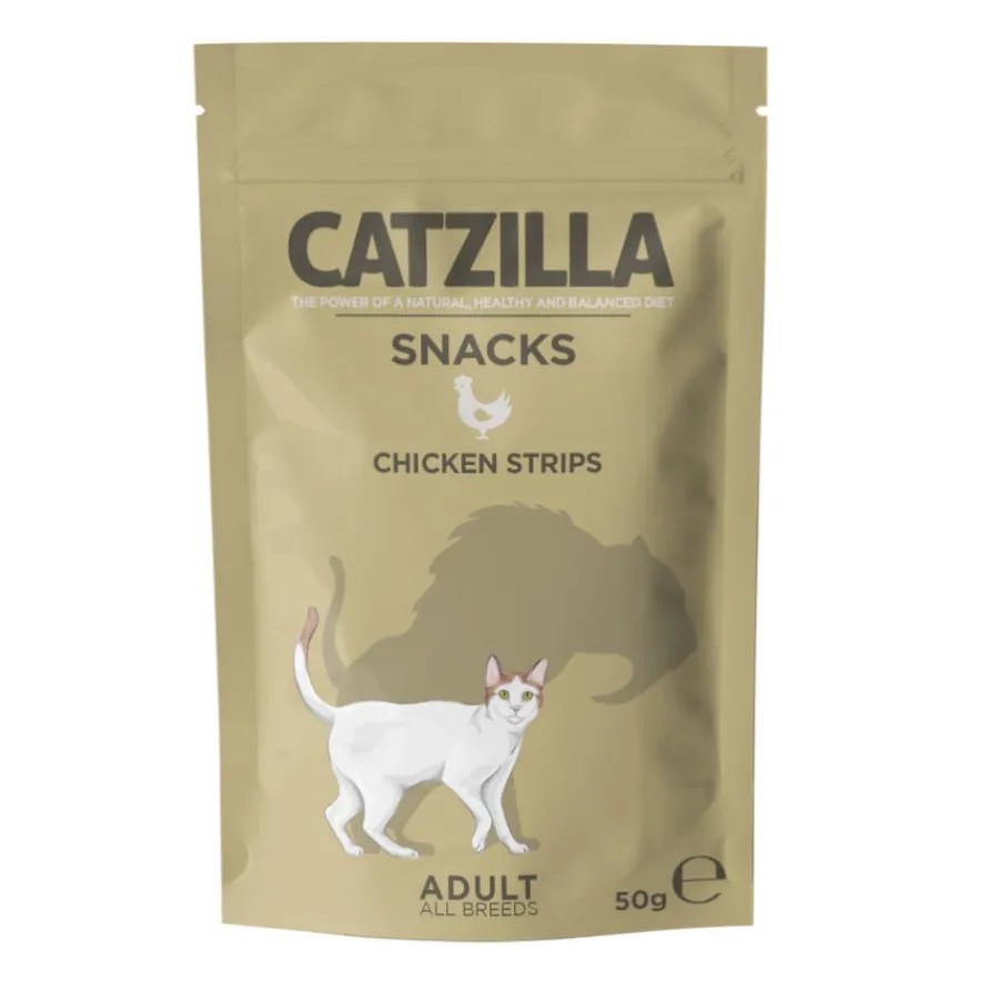 Catzilla Tiras Piccolinis de Pollo para gatos Clearance