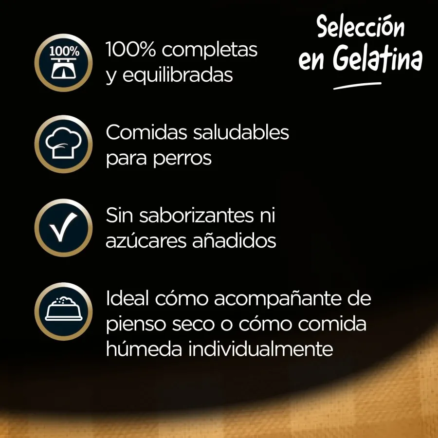 Cesar Carnes Mixtas Gelatina en Bolsita para Perros - Multipack New