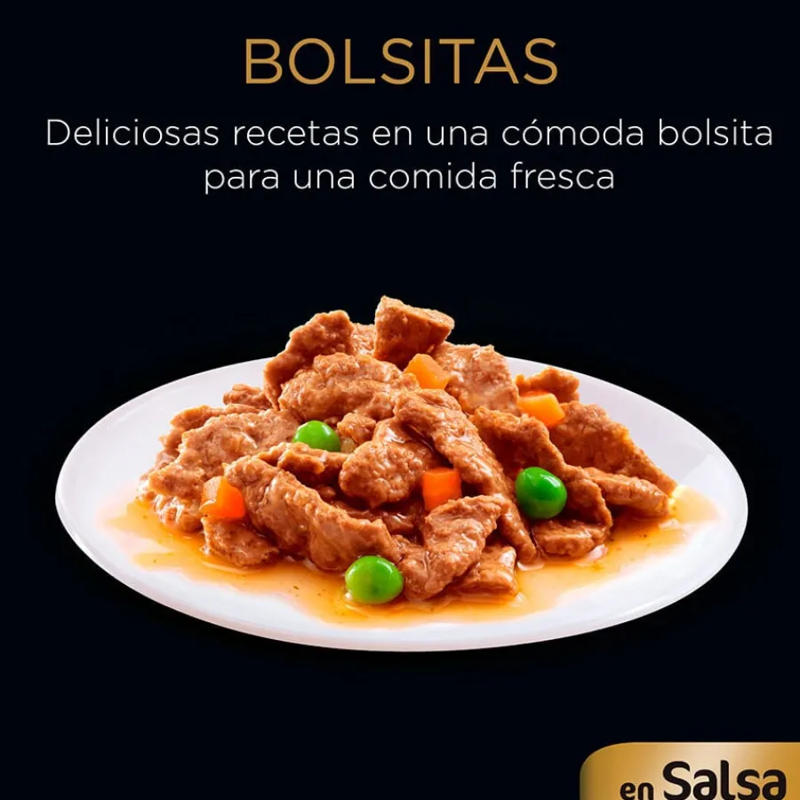 Cesar Carnes Mixtas Salsa en Bolsita para Perros - Multipack New