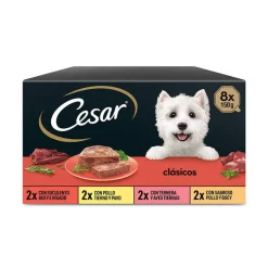 Cesar Selección Clasicos Tarrina en Paté para Perros - Multipack New