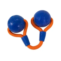Chuckit! Crunch Duo Tug Pelota Con Cuerda para perros