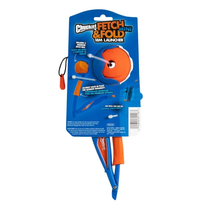 Chuckit! Fetch & Fold Lanza Pelotas Mini para perros Discount