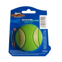 Chuckit! Max Glow Ultra Squeaker Pelota con Brillo para perros Online