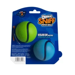 Chuckit! Sniff Fetch Pelotas Con Sabor a Cacahuete y Bacon para perros – Pack 2 Outlet