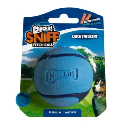 Chuckit! Sniff Fetch Pelota con Sabor a Bacon para perros Discount