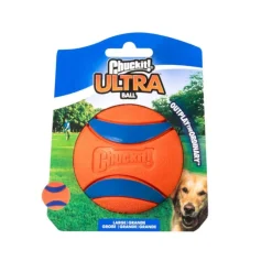 Chuckit! Ultra Squeaker Pelota con Sonido y Rebote para perros Clearance