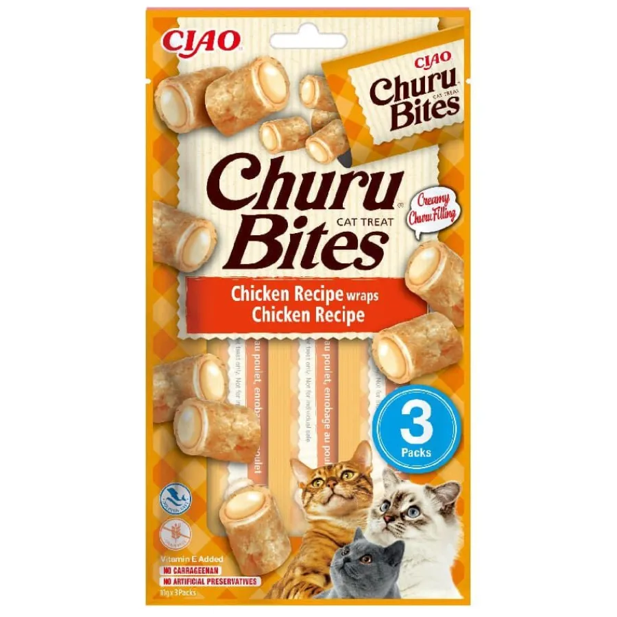 Churu Bocaditos Bites de Pollo para gatos Discount