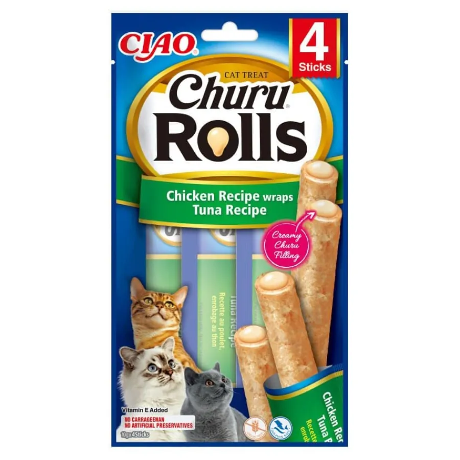 Churu Sticks Rolls de Atún para gatos Outlet