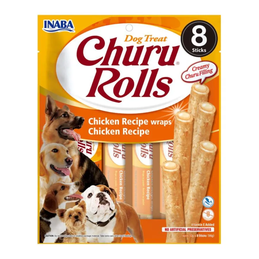 Churu Sticks Rolls de Pollo para perros New