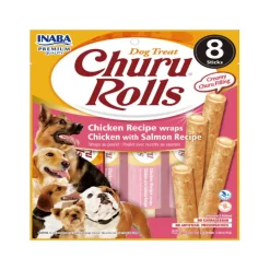Churu Sticks Rolls de Pollo y Salmón para perros Discount