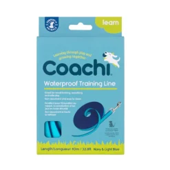 Company Of Animals Coachi correa de 10 metros impermeable azul para perros