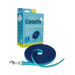 Company Of Animals Coachi correa de 10 metros impermeable azul para perros