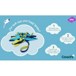 Company Of Animals Coachi Tuggi Spider juguete con flecos para perros Outlet