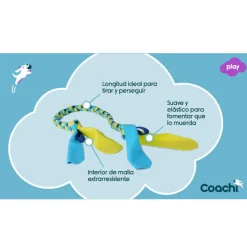 Company Of Animals Coachi Tuggi Tug juguete de cuerda para perros Clearance