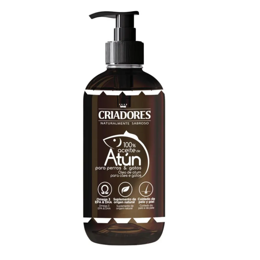 Criadores Aceite de Atún para perros y gatos