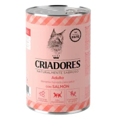 Criadores Adulto con Salmón lata para gatos Discount