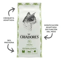 Criadores Adulto Esterilizado Pollo pienso para gatos Online