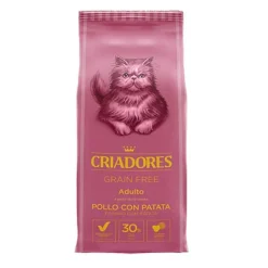 Criadores Adulto Grain Free Pollo pienso para gatos Clearance
