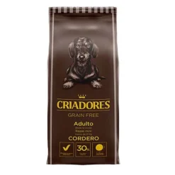 Criadores Adulto Grain Free Cordero pienso para perros de razas mini Clearance