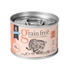 Criadores Adulto Grain Free Pavo y Gambas lata para gatos New