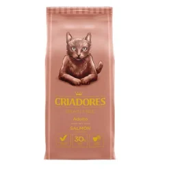 Criadores Adulto Grain Free Salmón pienso para gatos Hot