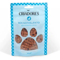 Criadores Bocaditos de Pato snack para perros