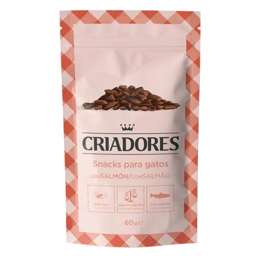 Criadores Bocaditos Salmón para gatos Hot
