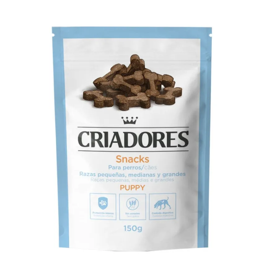 Criadores Bocaditos Semihúmedos de Salmón para cachorros Discount