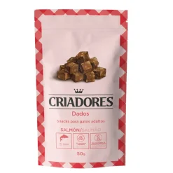 Criadores Dados Piccolinis de Salmón para gatos