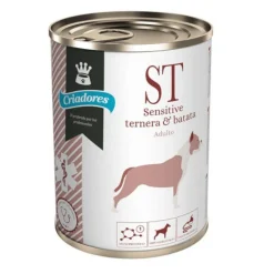 Criadores Dietetic Adulto Sensitive Ternera y Batata lata para perros Clearance